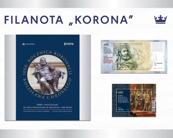 Koperta z Bolesławem Chrobrym i znaczek pocztowy z jego koronacją. Czy warto inwestować w personalizowane znaczki pocztowe na koperty?
