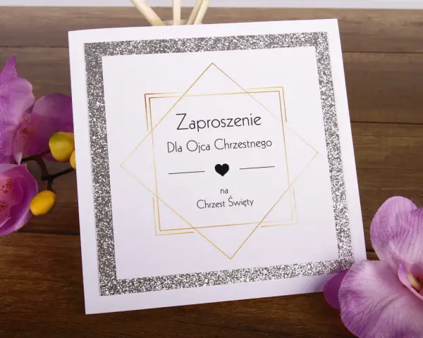Jak wypisać zaproszenie na chrzest dla ojca chrzestnego z emocjami