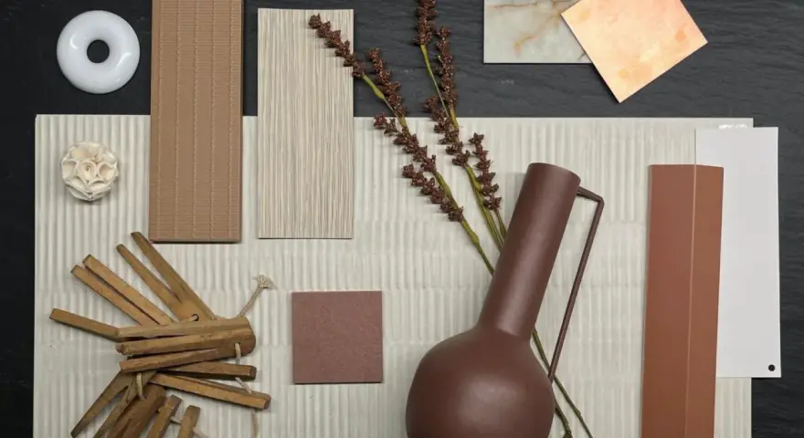 Jak stworzyć moodboard weselny, unikając objawów braku spójności stylistycznej. Paleta barw ziemi, tekstury i naturalne materiały.