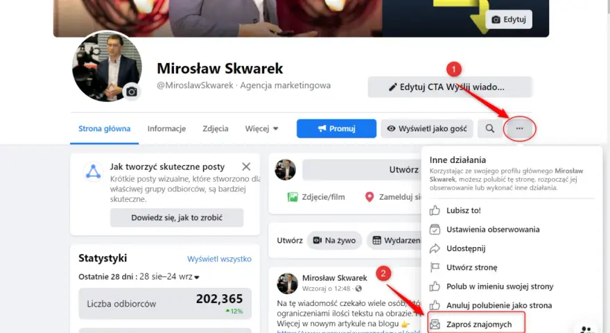 Czy anulowane zaproszenie na fb jest widoczne dla innych użytkowników?