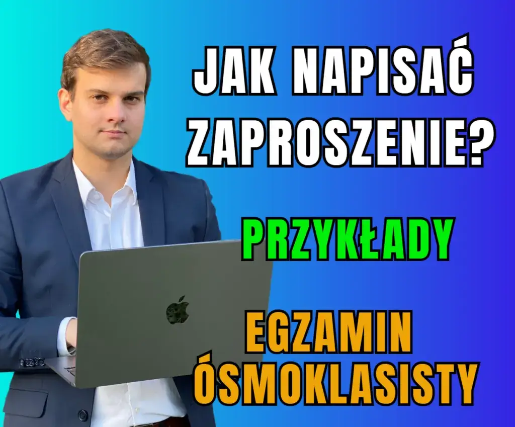 Zdjęcie Jak napisać zaproszenie na egzamin ósmoklasisty, aby zdobyć maksymalne punkty